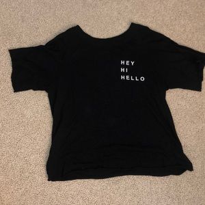 Good hYOUman Hey, Hi, Hello T-Shirt